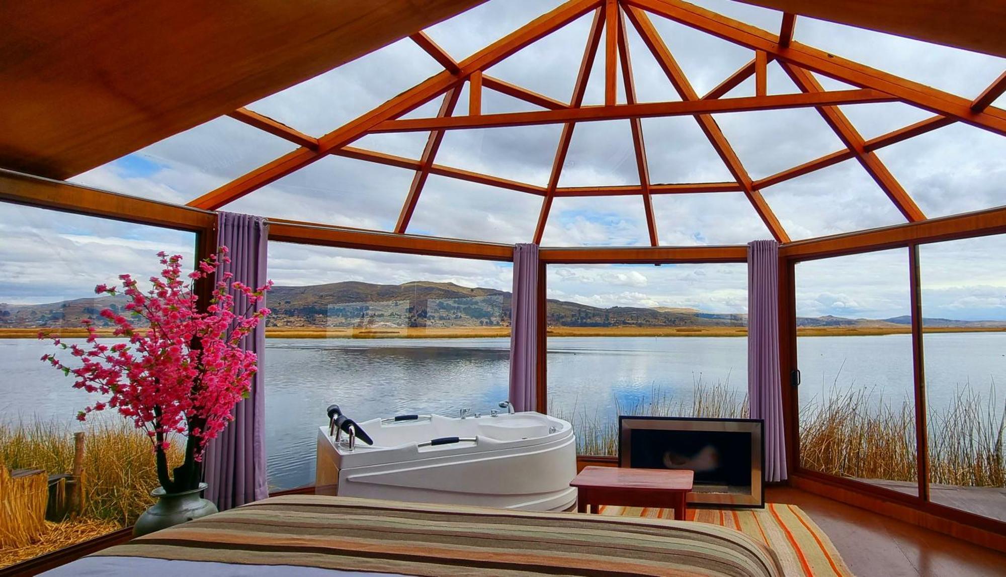 Kay Pacha Lodge Lago Titicaca All Inclusive Puno Quarto foto